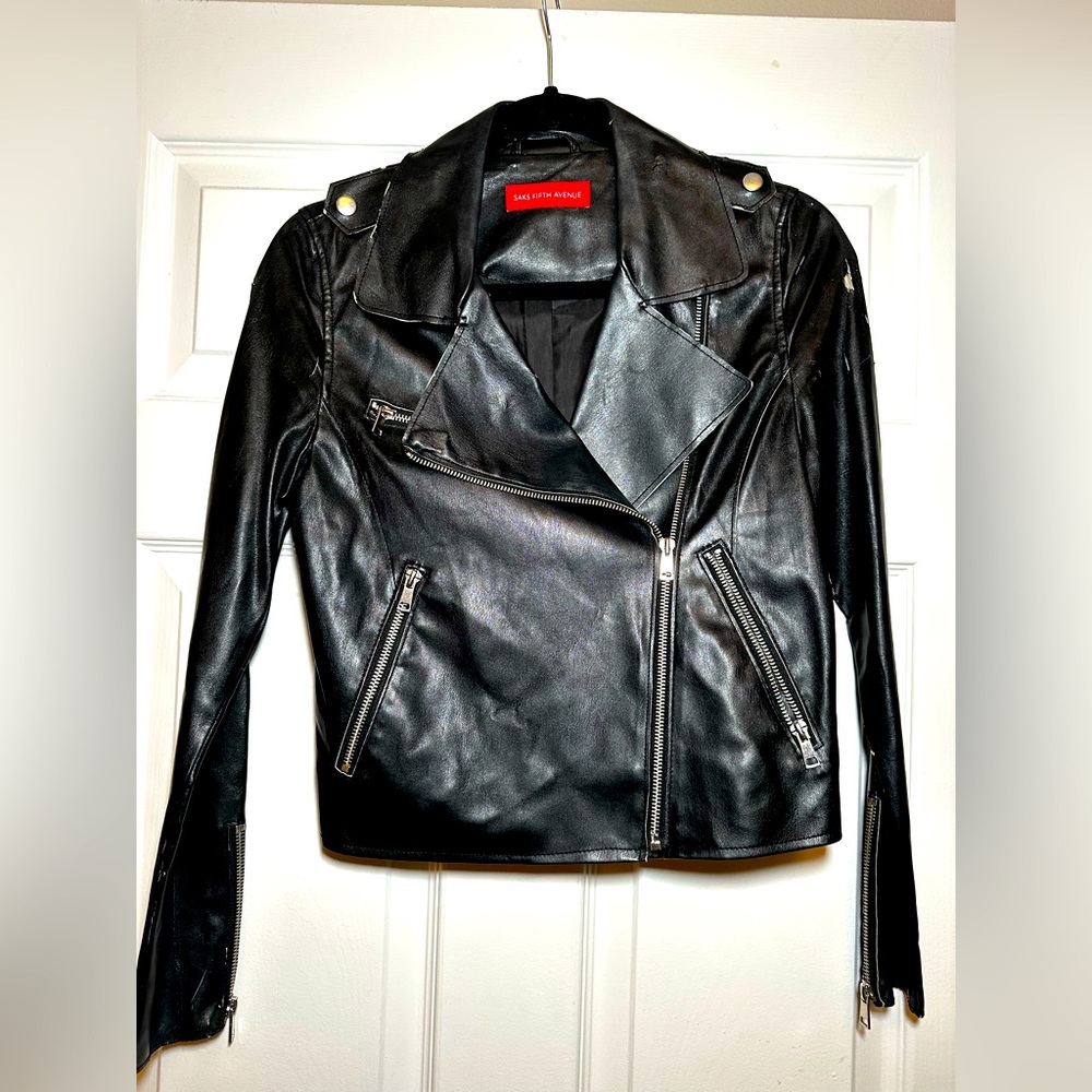 Faux Leather Jacket